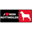 j aime mon rottweiler